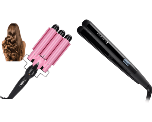Amazon hair tools cover photo collage