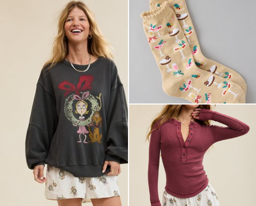 My Holiday wardrobe edit cover photo collage