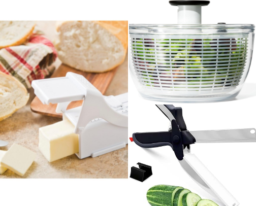 kitchen gadgets that make life easier. cover photo collage