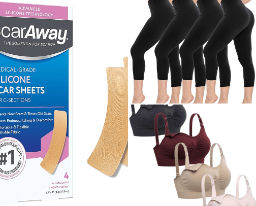 Postpartum/C-section Must Haves cover photo collage