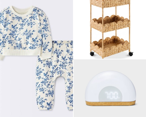 baby essentials 🤍 cover photo collage