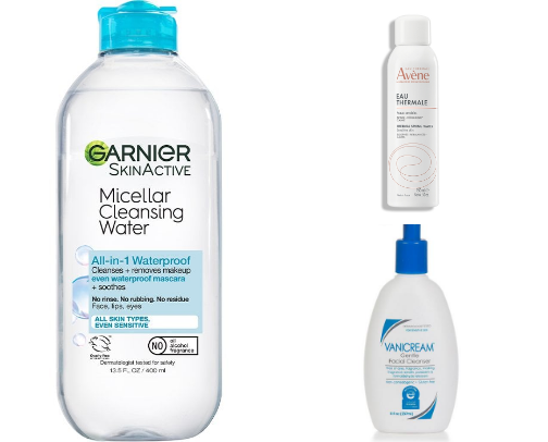 My skincare routine for acne/oily skin cover photo collage