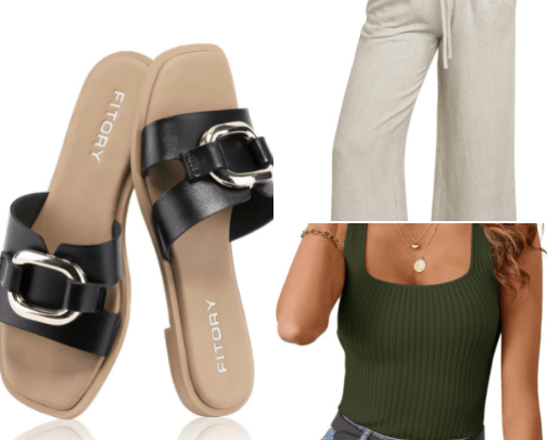 Casual outfit idea cover photo collage