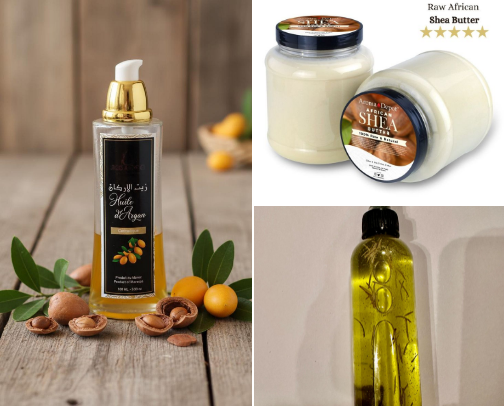Fast-growth rosemary and clove hair oil cover photo collage