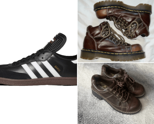 Shoes cover photo collage