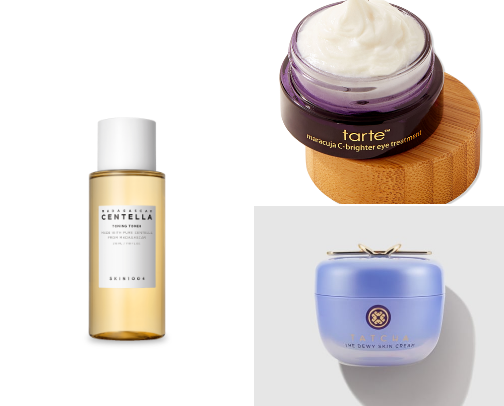 The skincare products I swear by cover photo collage