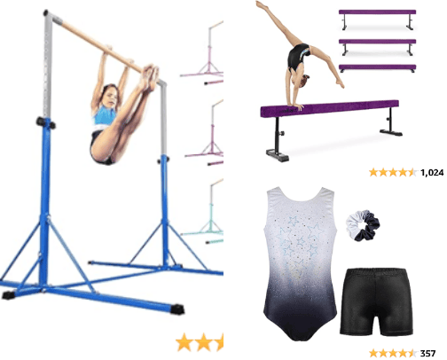 For the Gymnast in your Life cover photo collage