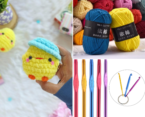 Crochet and Craft cover photo collage