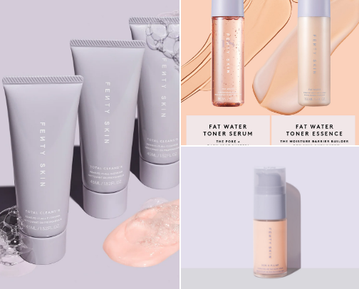 Fenty skin 2025 glow edit you must - have lineup for radiant healthy skin cover photo collage