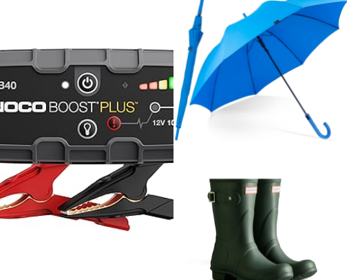 Beep beep! Car Essentials! cover photo collage