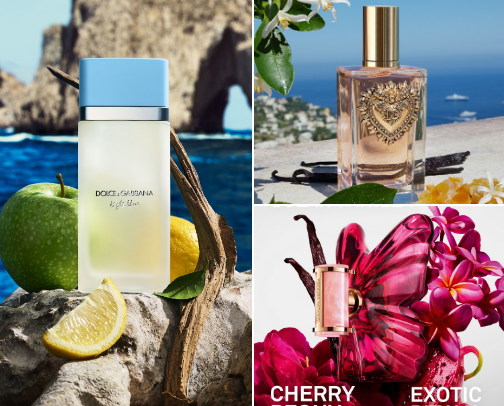 Perfume cover photo collage