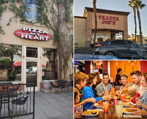 Favorite food spots cover photo collage