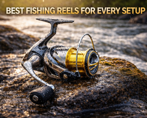 Best Fishing Reels for Every Setup cover photo collage