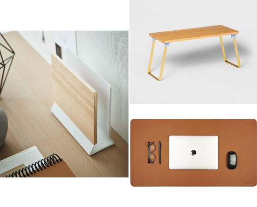 Small Desk Essentials for Work, Study and Content Creation cover photo collage