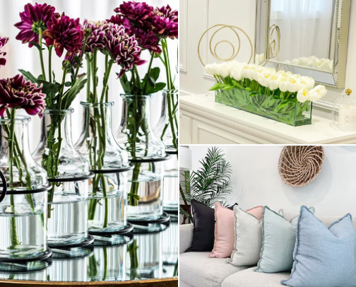 home decor products cover photo collage