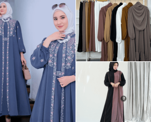 Rekomendasi Fashion Muslim Stylish Wanita cover photo collage