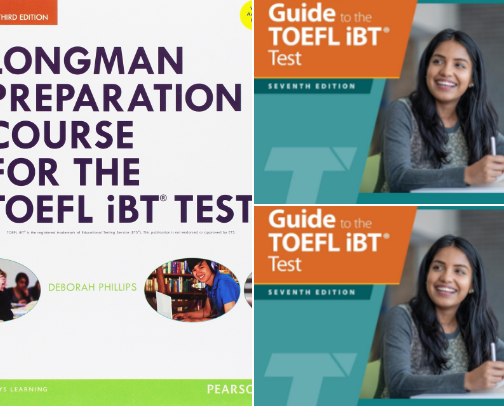 Free PDF - Longman Preparation Course for the TOEFL iBT Test with Answer Key learners cover photo collage