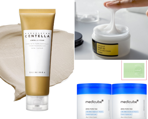 Skin care favorites cover photo collage