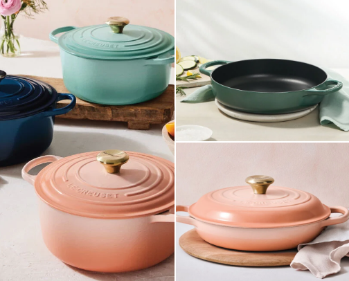 Le Creuset Favorites That Last a Lifetime cover photo collage