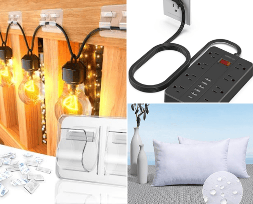 Dreamy Back Porch essentials. cover photo collage