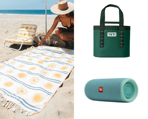 Rest, Reset, & Recharge: My Beach + Chill Essentials cover photo collage