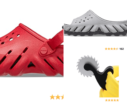 Crocs + Accesories cover photo collage