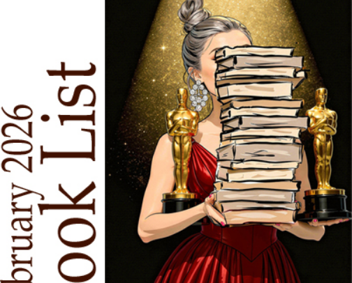 Ten Books, One Big Popcorn Bowl: My Oscar-Season February Reads cover photo collage
