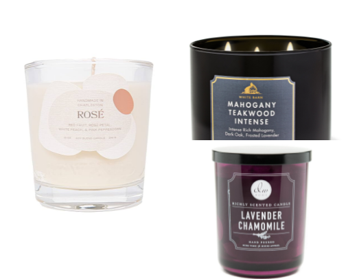 Who doesn’t love a good candle 🕯️💛 cover photo collage