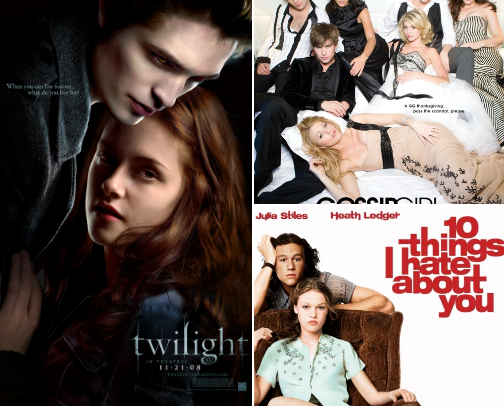 best tv shows/movies! cover photo collage