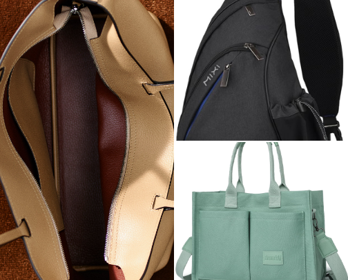 Women's hand bags cover photo collage