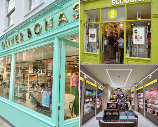 London shops for cute trinkets cover photo collage