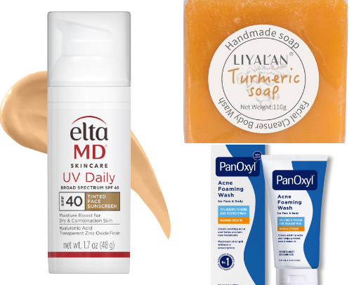 Rosacea-Approved Skincare Routine cover photo collage