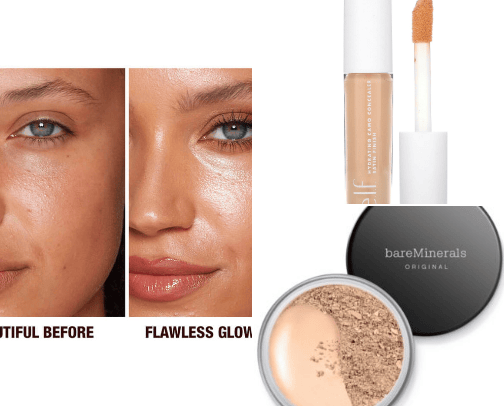 Makeup cover photo collage