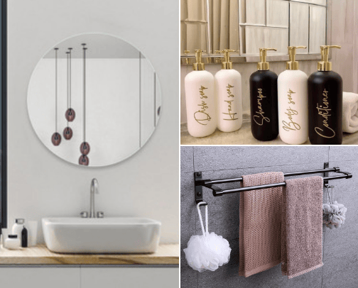 Rekomendasi Barang Estetik | Kamar Mandi 🛁 cover photo collage