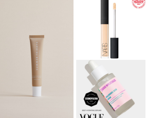 My favorite beauty recs cover photo collage