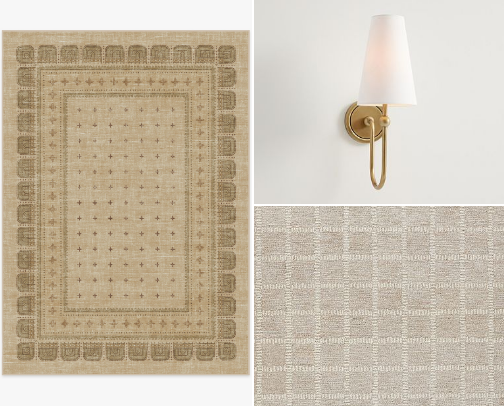 Designer Favorites: Rugs & Lighting cover photo collage