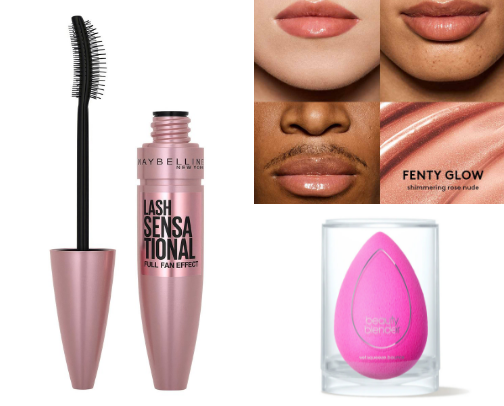BEAUTY & GLOW UP ESSENTIALS cover photo collage