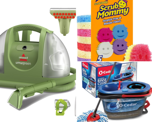 Viral Home Organization & Cleaning Finds cover photo collage