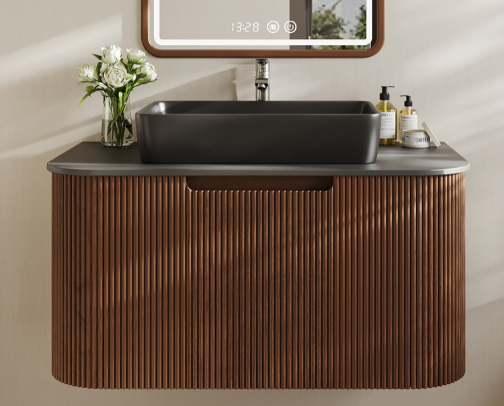 The Modern Cowgirl Bathroom Upgrade cover photo collage