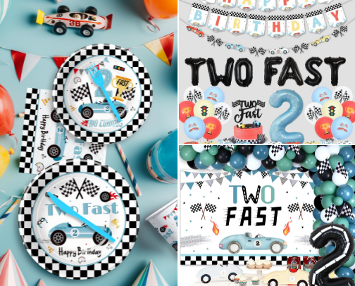 2nd birthday party ideas for boys! cover photo collage