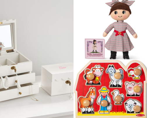 Our 1 Year Old Girls Christmas List cover photo collage