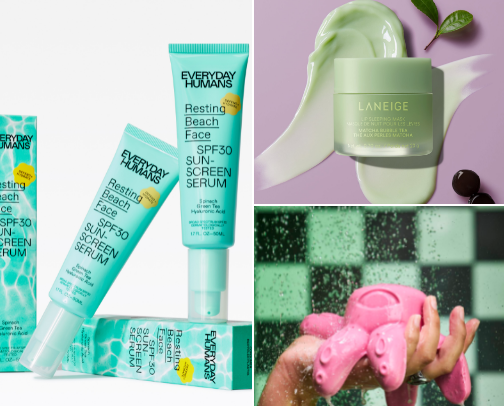 florida girl skincare cover photo collage