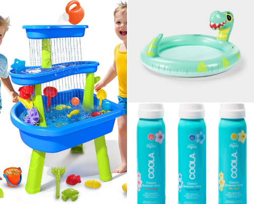 Parenting from a patio chair 😎🏖️ cover photo collage