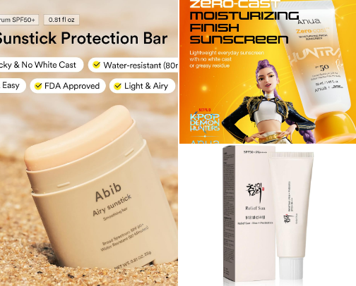Photonic Defense: The Korean Clinical Sunscreen Protocol cover photo collage