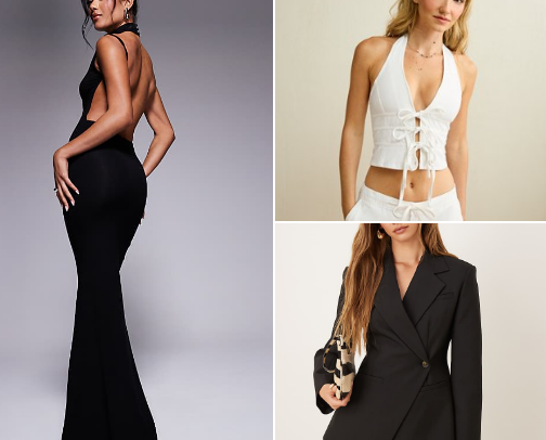 Dresses For Every Mood, Event & Season. cover photo collage