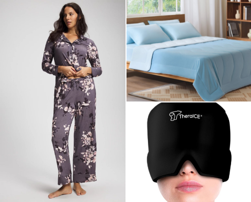 Best Natural Remedies for Hot Flashes & Sleep in Menopause (Doctor-Recommended) cover photo collage