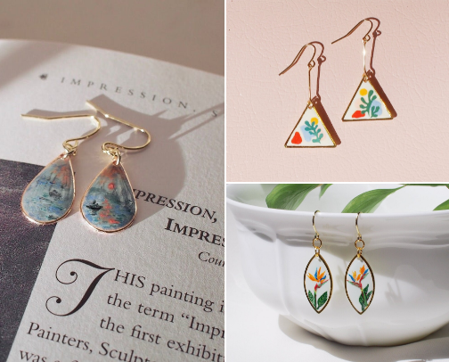 The Secret Garden of Jewelry & Gems cover photo collage