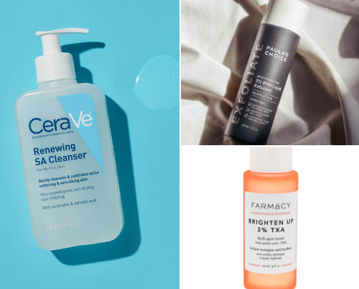 Hydrating Skincare Routine for normal to dry skin cover photo collage