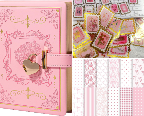 🌷 Pretty Journaling & Scrapbook Finds cover photo collage