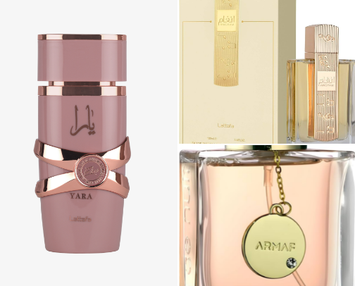 My top pick in perfumes ✨ cover photo collage